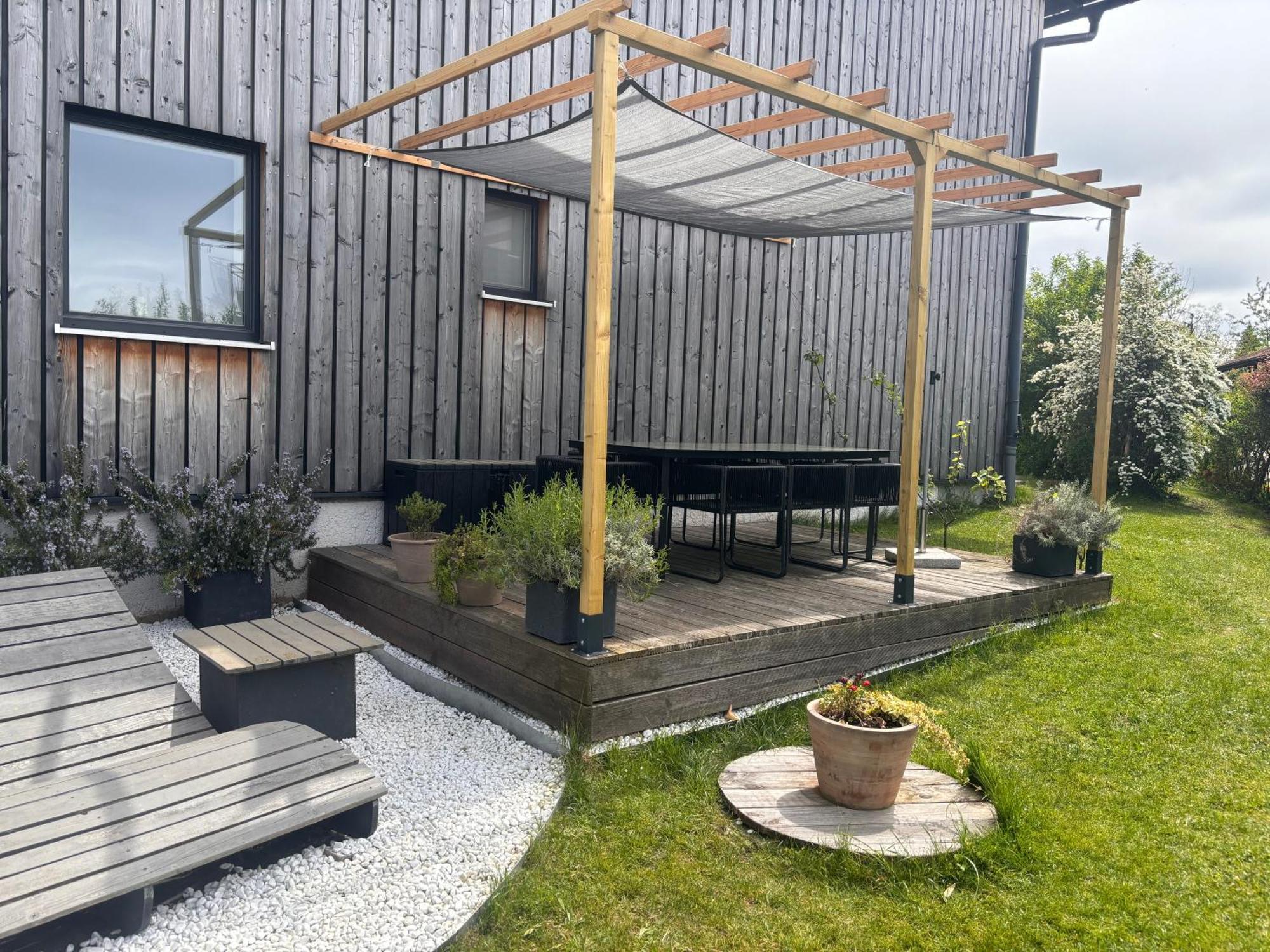 Moderne Ferienwohnungen Mit Designbad Petting Kültér fotó